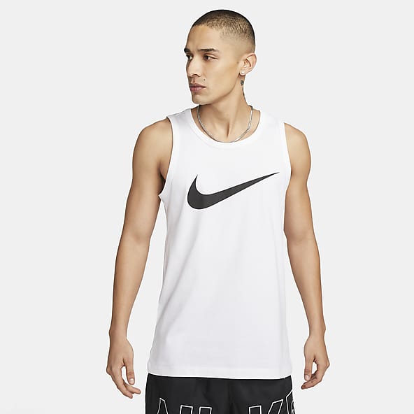 White nike tank top mens top